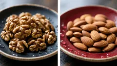Mandle nebo vlašské ořechy: Co je lepší a zdravější zařadit do jídelníčku?